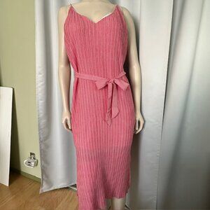 C/MEO COLLECTIVE Red White Unstoppable Maxi Dress S
